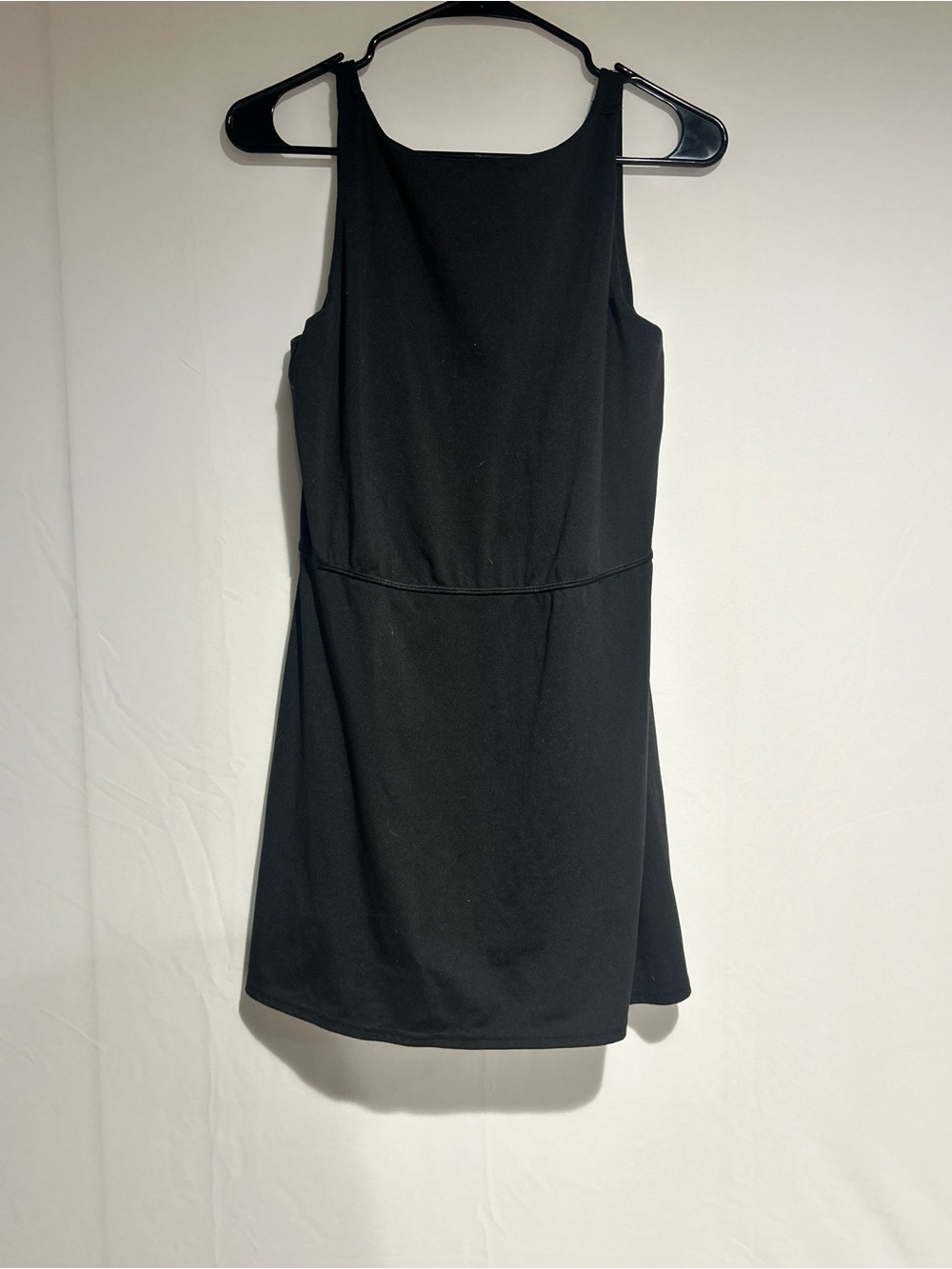 all in motion Black Sleeveless Mini Dress